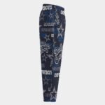Dallas Cowboys Zubaz All-Over Print Men's Harem Sports Pants - Image 2