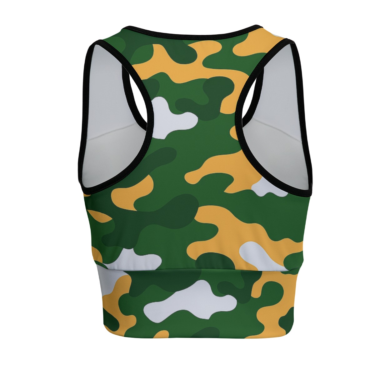 Green Bay Packers All-Over Print Women's Sports Bra