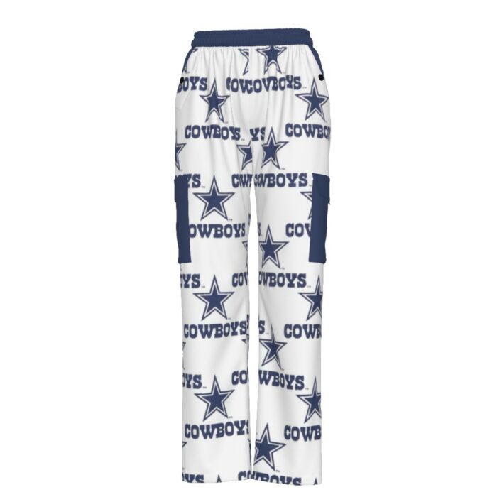 Dallas Cowboys Zubaz All-Over Print Women's Cargo Pants - Image 4