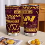 Washington Commanders 20OZ Tumbler With Sliding Lid