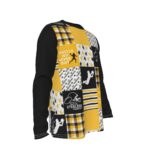 Pittsburgh Steelers All-Over Print Men's Long Sleeve T-Shirt - Image 3