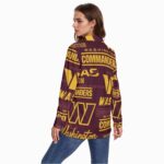 Washington Commanders  Women's Comfort Shirt With Button|125GSM Cotton - Image 2