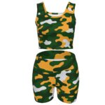 Green Bay Packers All-Over Print Women's Yoga Set - Image 3