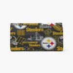 Pittsburgh Steelers Zubaz Foldable Wallet - Image 3