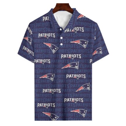 New England Patriots All-Over Print Men's Polo Shirt | 180GSM