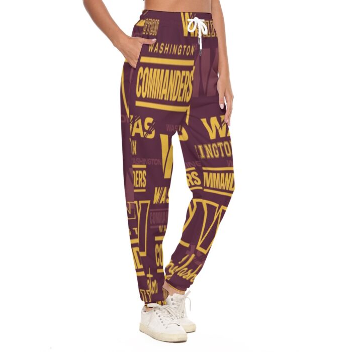 Washington Commanders Women's Casual Pants - Image 2