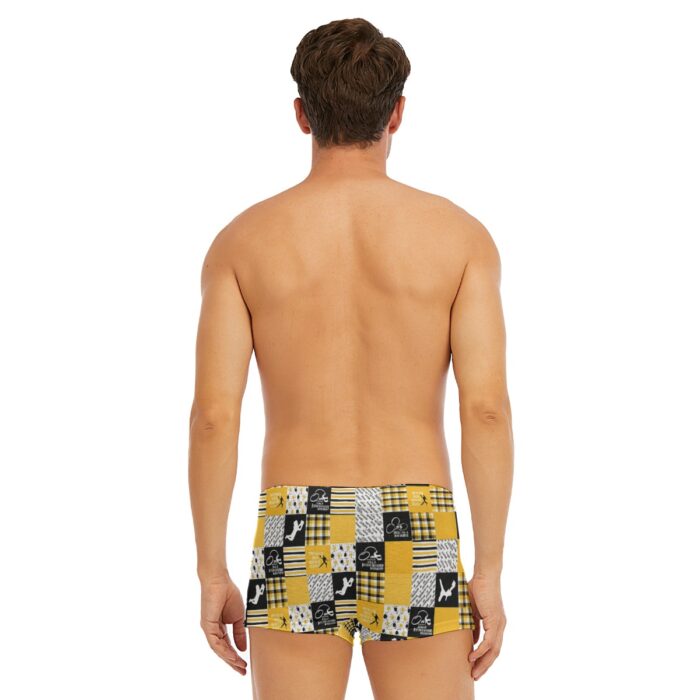 Pittsburgh Steelers All-Over Print Men's Short Boxer Briefs - Image 4