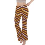 Washington Commanders zubaz Women's Reversible High-Waisted Yoga Pants