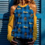 California Los Angeles UCLA Bruins Women's Cold Shoulder Sweatirt