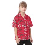 Cincinnati Reds Kid's Hawaiian Vacation Shirt - Image 2