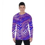 Buffalo Bills Zubaz All-Over Print Long Sleeve T-Shirt - Image 4