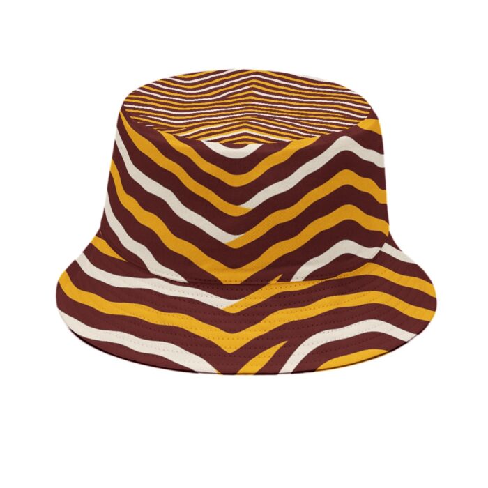 Washington Commanders zubaz  Bucket Hat - Image 2