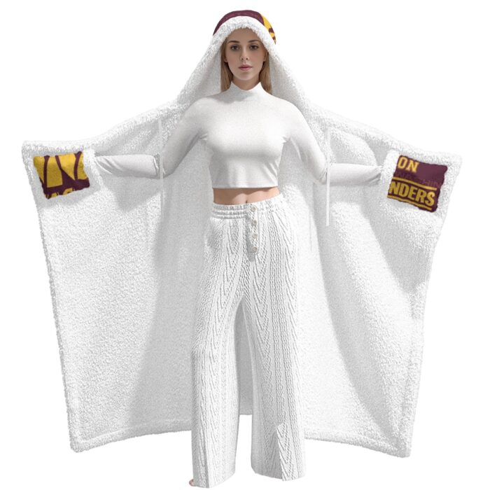 Washington Commanders  Wearable Hooded Blanket - Image 4