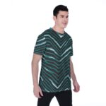 Philadelphia Eagles Zubaz All-Over Print Men's T-shirt | Birdseye - Image 4