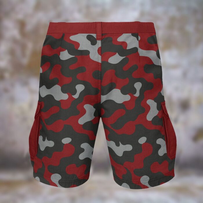 Tampa Bay Buccaneers camo Cargo Shorts - Image 3