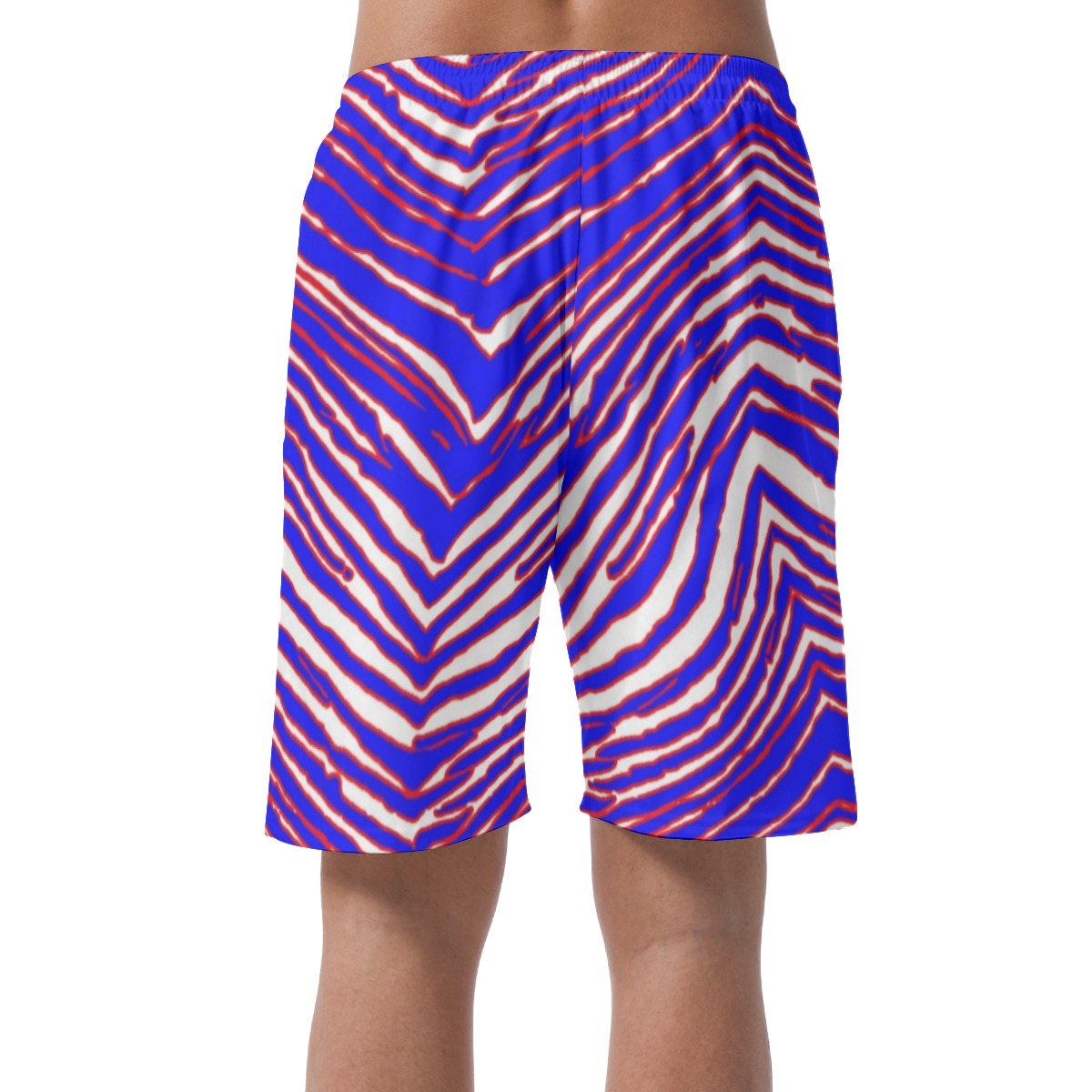 Buffalo Bills Zubaz All-Over Print Men's Short Pants - Image 4