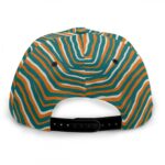 Miami Dolphins Zubaz Baseball Cap With Flat Brim - Image 2
