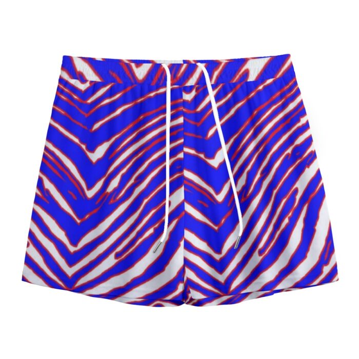 Buffalo Bills Zubaz All-Over Print Men's Mesh Shorts - Image 5