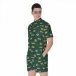 Green Bay Packers All-Over Print Men's Rompers - Image 4
