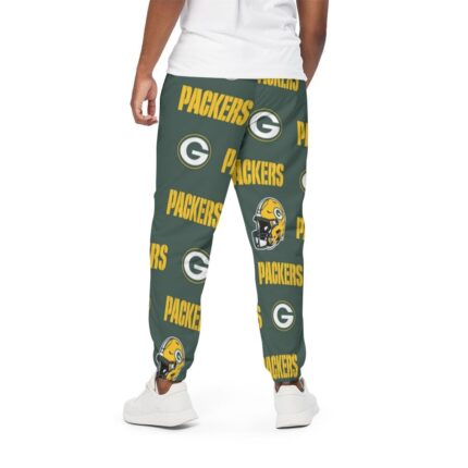Green Bay Packers All-Over Print Unisex Pants | 310GSM Cotton