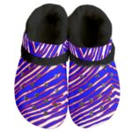 Buffalo Bills Zubaz Men's Classic Clogs with Fleece - Image 2