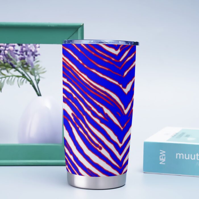 Buffalo Bills Zubaz Tumbler 20oz - Image 2