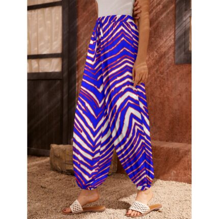Buffalo Bills Zubaz All-Over Print Women's Carrot Pants