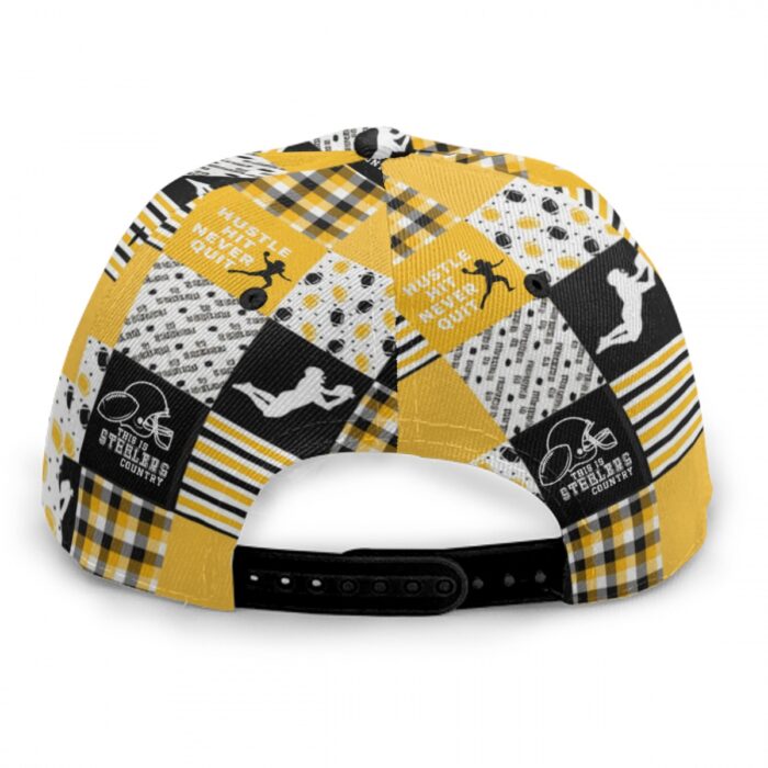 Pittsburgh Steelers Baseball Cap With Flat Brim - Image 1