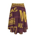 Washington Commanders Women's Long Maxi Skirt With Pockets