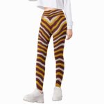 Washington Commanders zubaz Kid's Leggings - Image 3
