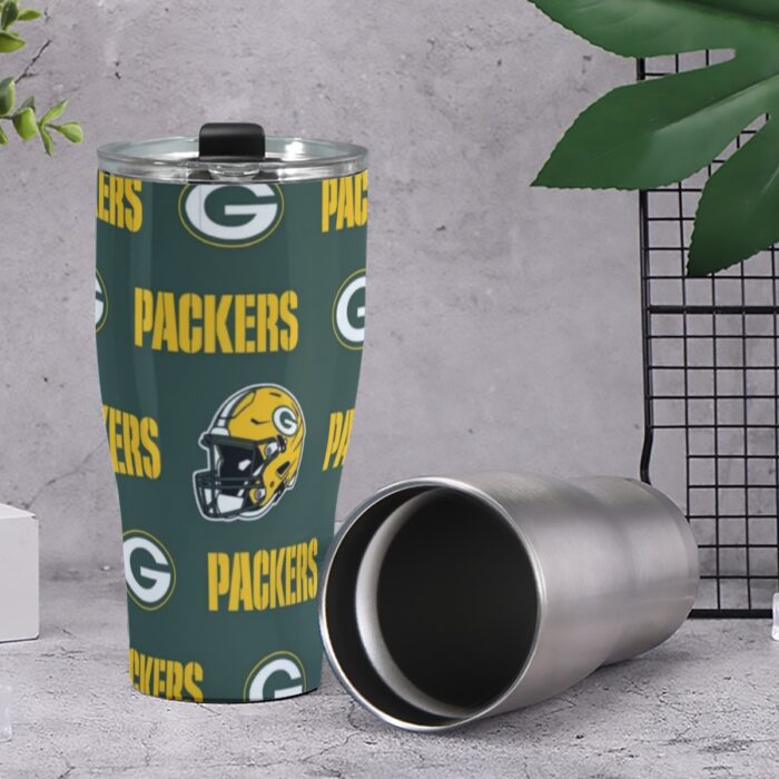 Green Bay Packers Cone Tumbler 30oz - Image 3