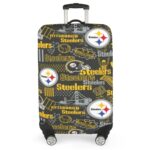 Pittsburgh Steelers Zubaz All-over Print Luggage Cover - Image 2