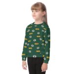 Green Bay Packers All-Over Print Kid's Sweater - Image 3
