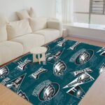 Philadelphia Eagles Zubaz Foldable Rectangular Thickened Floor Mat