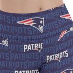 New England Patriots Zubaz All-Over Print Women's Reversible High-Waisted Yoga Pants - Image 2
