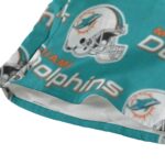 Miami Dolphins Zubaz All-Over Print Men‘s Beach Shorts With Lining - Image 4