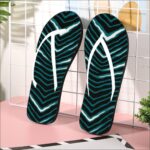 Philadelphia Eagles Zubaz All-Over Print Men's Flip Flops