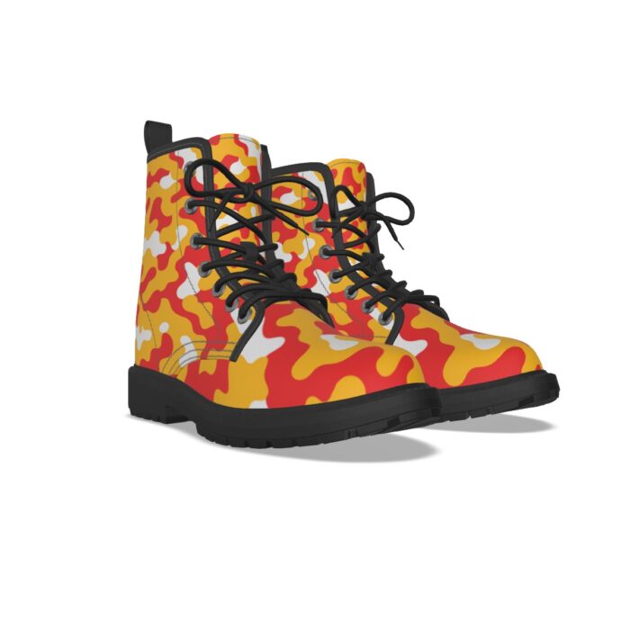 Green Bay Packers All-Over Print Women's Martin Short Boots With Black Bottom - Image 4