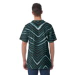 Philadelphia Eagles Zubaz All-Over Print Men's T-Shirt | Velvet - Image 3