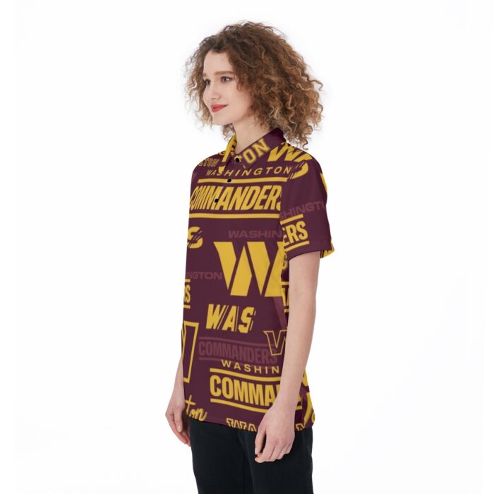 Washington Commanders Women's Polo Shirt - Image 3