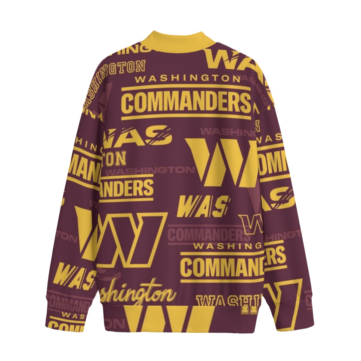 Washington Commanders Unisex Mid-high Collar Drop Shoulder Sweatshirt - Image 2