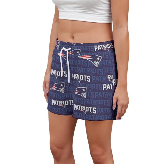 New England Patriots Zubaz All-Over Print Women's Shorts - Image 5