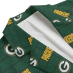 Green Bay Packers All-Over Print Men's Casual Flat Lapel Collar Blazer - Image 4