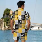 Pittsburgh Steelers All-Over Print Men's Summer Shirt Set - Image 2