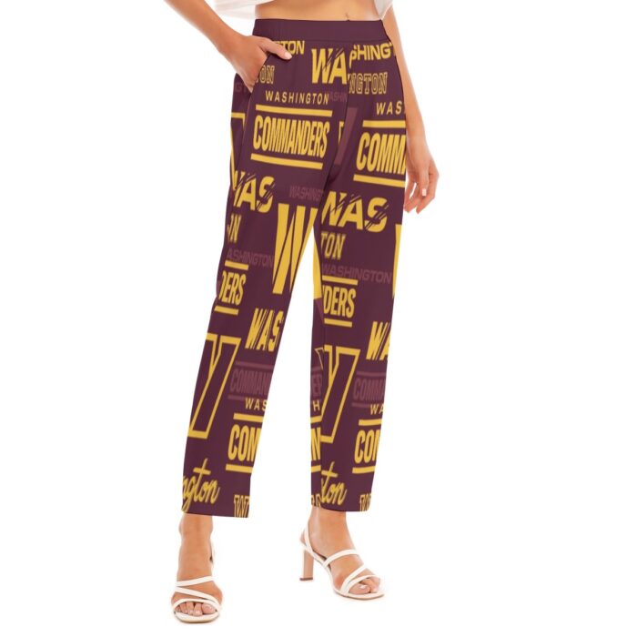 Washington Commanders Women's Loose Straight-leg Pants - Image 2