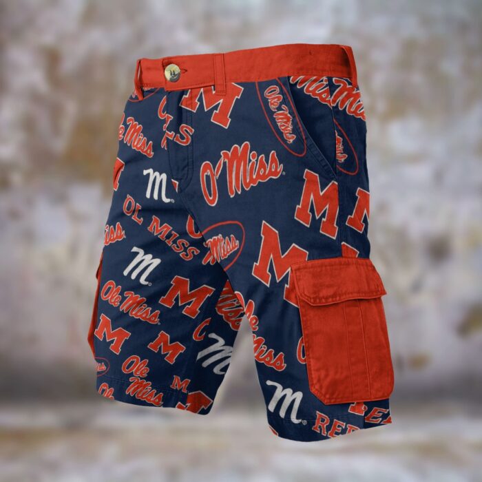 Mississippi (Ole Miss) - Rebels Cargo Shorts - Image 2