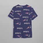 New England Patriots Zubaz All-Over Print Children's Sports T-Shirt - Image 2