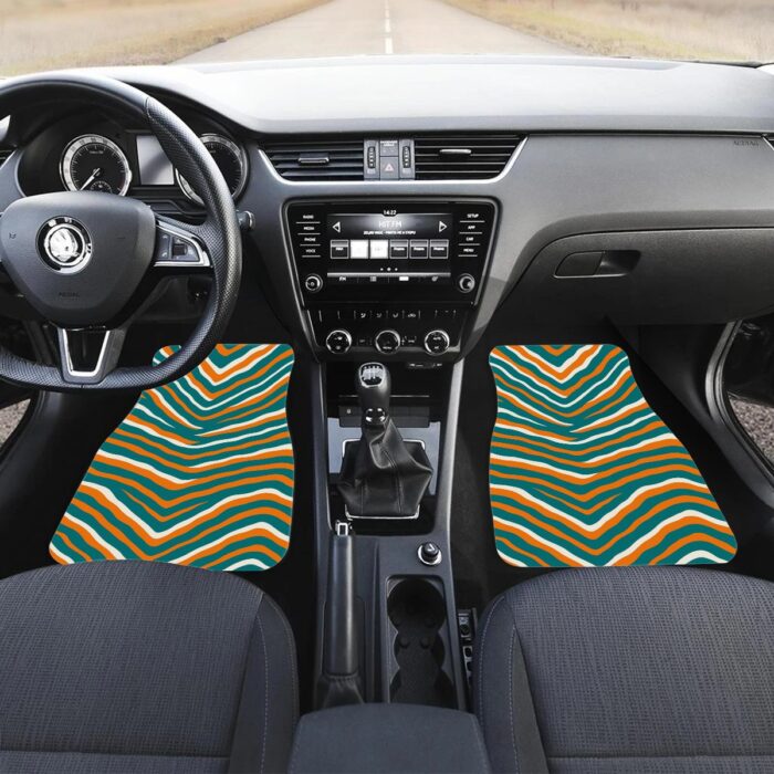 Miami Dolphins Zubaz Front row car mats (2pcs) - Image 3