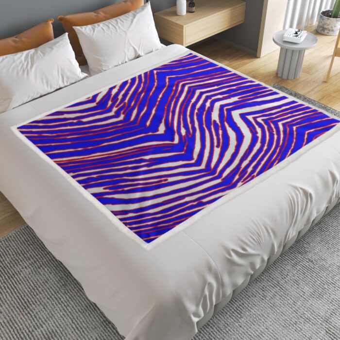 Buffalo Bills Zubaz Household Warm Blanket - Image 1