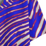 Buffalo Bills Zubaz All-Over Print Men's Faux Linen Hawaiian Shirt - Image 3